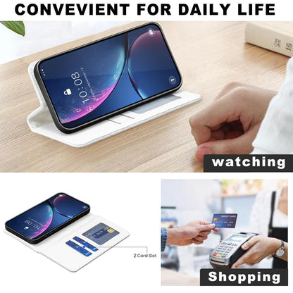 For Redmi Note 17 4G Global 171mm Diamond Lattice Magnetic Leather Flip Phone Case(White)