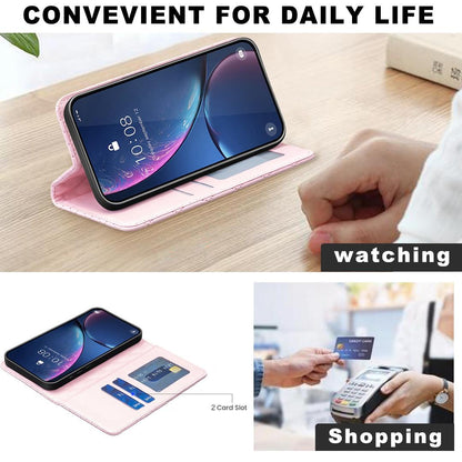For Redmi Note 17 Pro 5G Global 163mm Diamond Lattice Magnetic Leather Flip Phone Case(Pink)