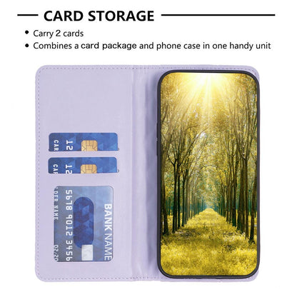 For Redmi Note 17 Pro 5G Global 163mm Diamond Lattice Magnetic Leather Flip Phone Case(Purple)
