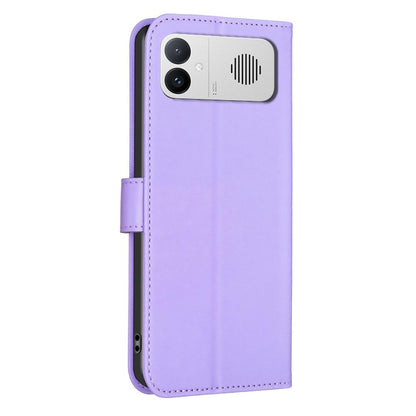 For Redmi K90 Max 5G Four-leaf Embossed Leather Phone Case - Purple - EDA007062306D