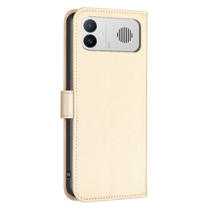 For Redmi K90 Max 5G Four-leaf Embossed Leather Phone Case - Gold - EDA007062306E