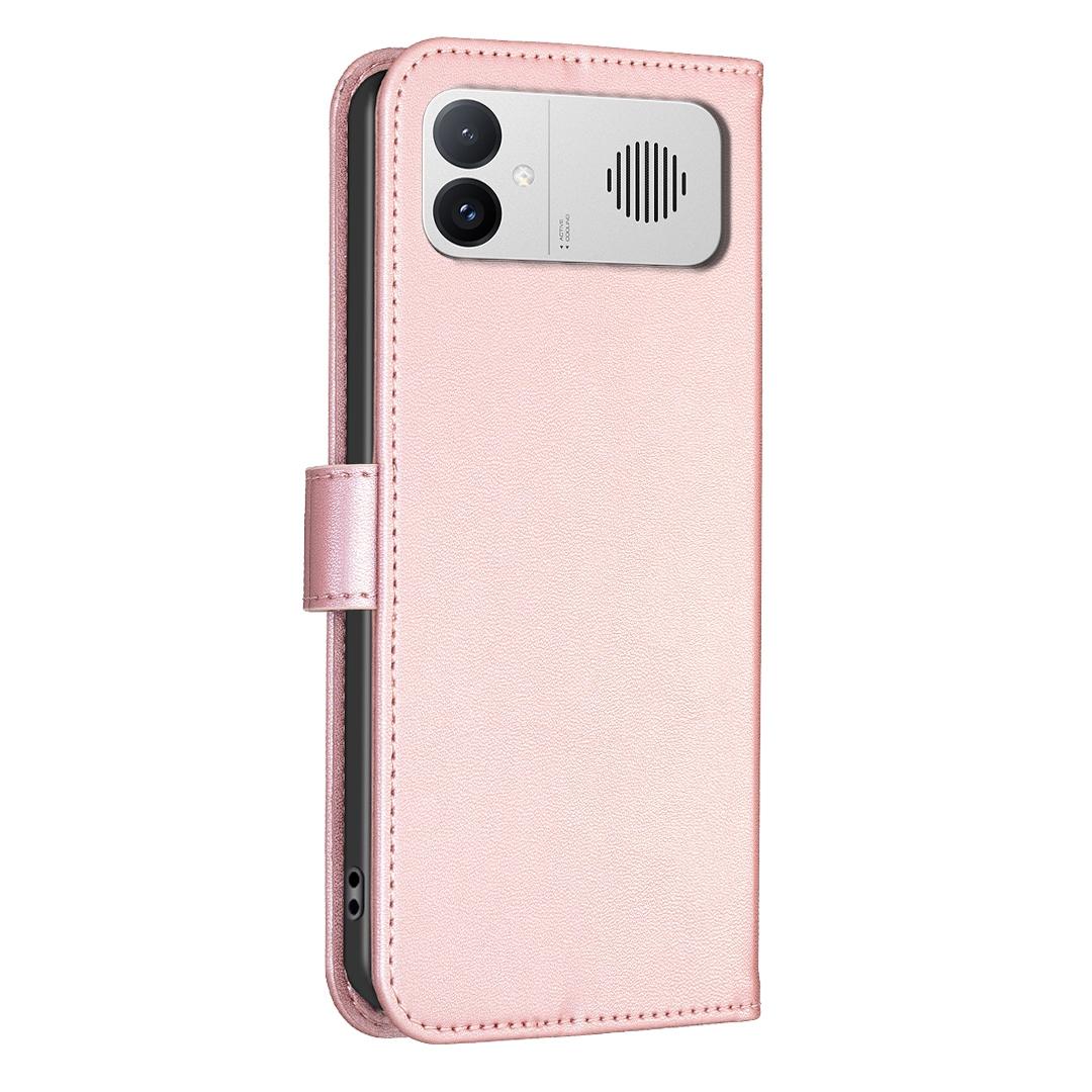 For Redmi K90 Max 5G Four-leaf Embossed Leather Phone Case - Pink - EDA007062306F