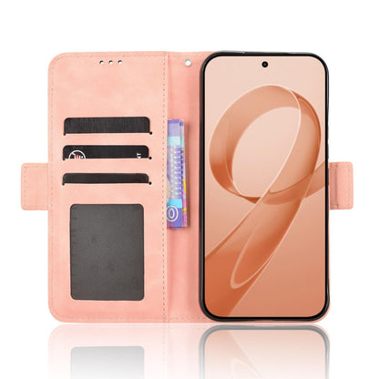 For Redmi K90 Pro Max 5G / Poco F8 Ultra Skin Feel Calf Texture Card Slots Leather Phone Case(Pink)
