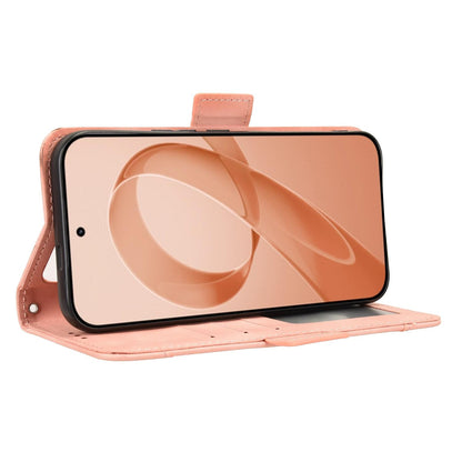 For Redmi K90 Pro Max 5G / Poco F8 Ultra Skin Feel Calf Texture Card Slots Leather Phone Case(Pink)