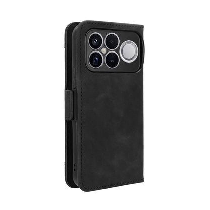 For Redmi K90 Pro Max 5G / Poco F8 Ultra Skin Feel Calf Texture Card Slots Leather Phone Case(Black)