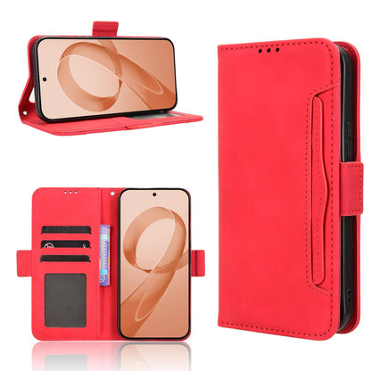 For Redmi K90 Pro Max 5G / Poco F8 Ultra Skin Feel Calf Texture Card Slots Leather Phone Case(Red)