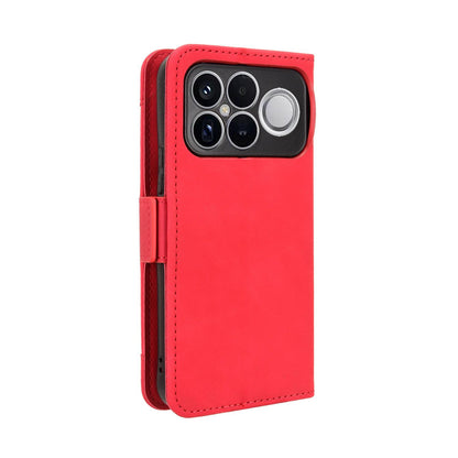 For Redmi K90 Pro Max 5G / Poco F8 Ultra Skin Feel Calf Texture Card Slots Leather Phone Case(Red)