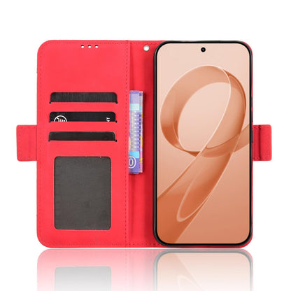 For Redmi K90 Pro Max 5G / Poco F8 Ultra Skin Feel Calf Texture Card Slots Leather Phone Case(Red)