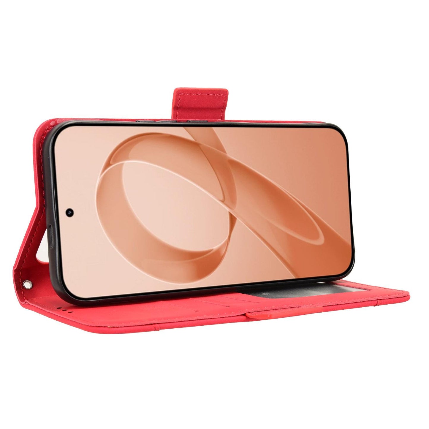 For Redmi K90 Pro Max 5G / Poco F8 Ultra Skin Feel Calf Texture Card Slots Leather Phone Case(Red)