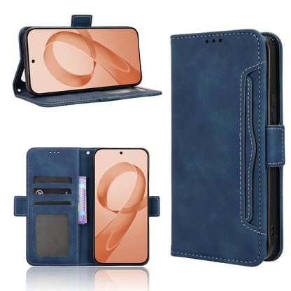 For Redmi K90 Pro Max 5G / Poco F8 Ultra Skin Feel Calf Texture Card Slots Leather Phone Case(Blue)