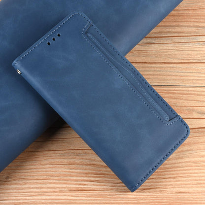 For Redmi K90 Pro Max 5G / Poco F8 Ultra Skin Feel Calf Texture Card Slots Leather Phone Case(Blue)