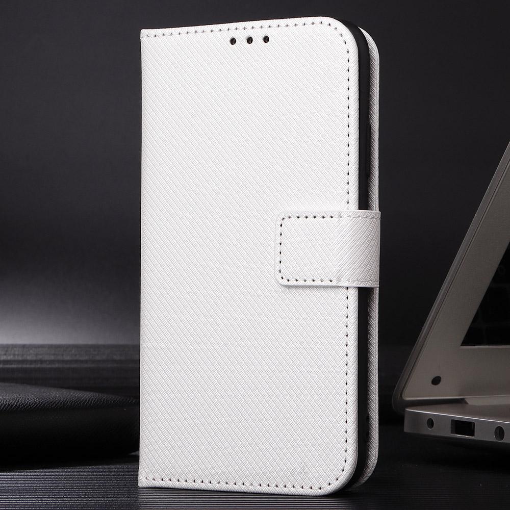For Redmi K90 Pro Max 5G / Poco F8 Ultra Diamond Texture Leather Phone Case(White)