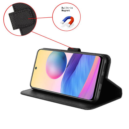 For Redmi K90 Pro Max 5G / Poco F8 Ultra Diamond Texture Leather Phone Case(Black)