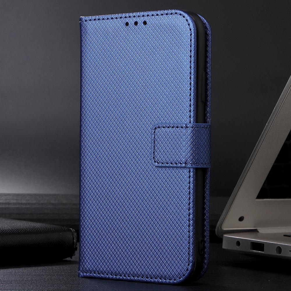 For Redmi K90 Pro Max 5G / Poco F8 Ultra Diamond Texture Leather Phone Case(Blue)