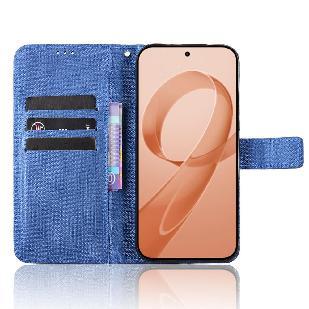 For Redmi K90 Pro Max 5G / Poco F8 Ultra Diamond Texture Leather Phone Case(Blue)
