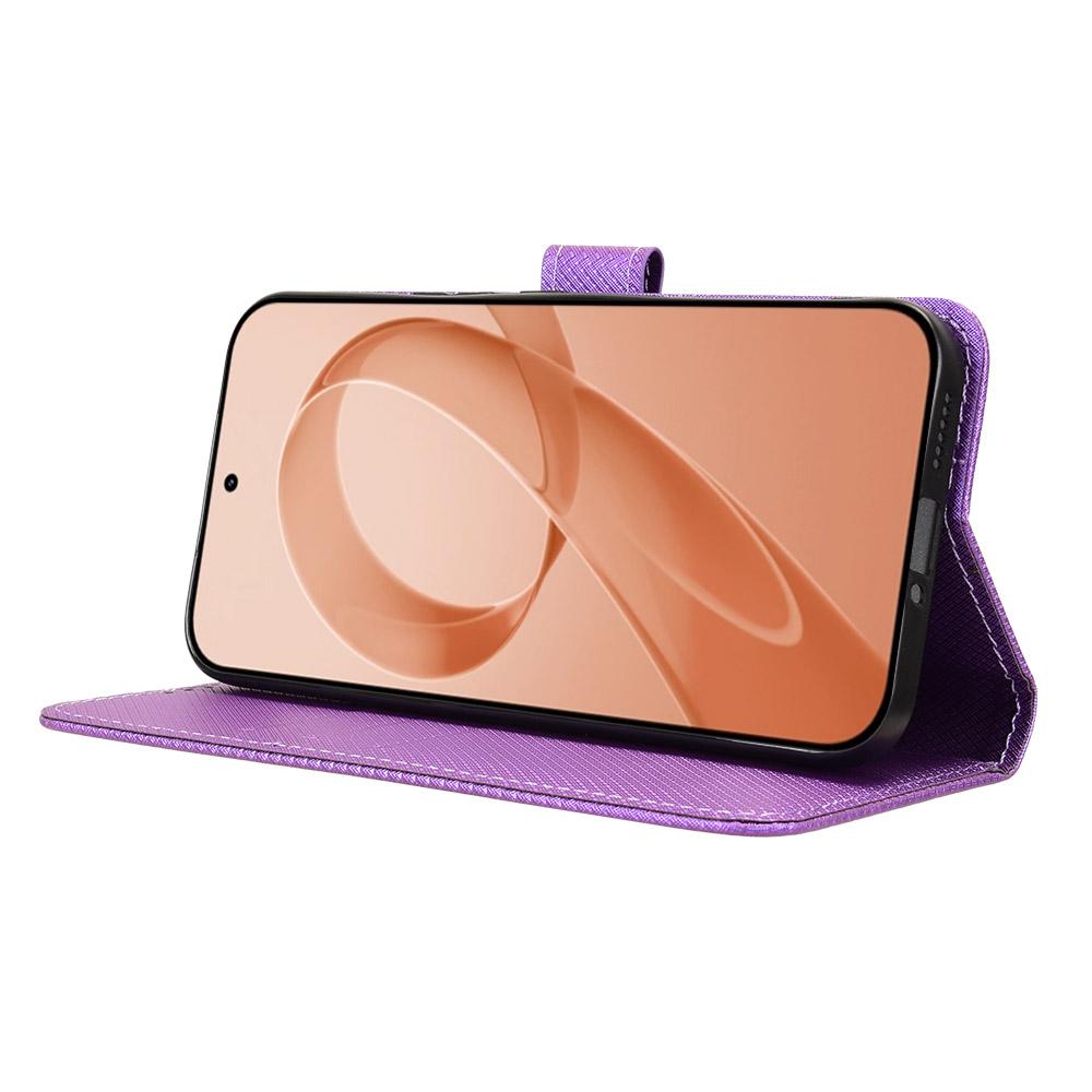 For Redmi K90 Pro Max 5G / Poco F8 Ultra Diamond Texture Leather Phone Case(Purple)