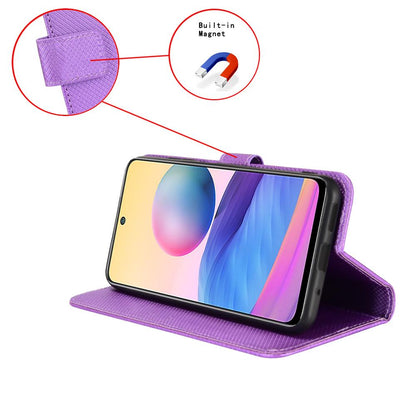 For Redmi K90 Pro Max 5G / Poco F8 Ultra Diamond Texture Leather Phone Case(Purple)