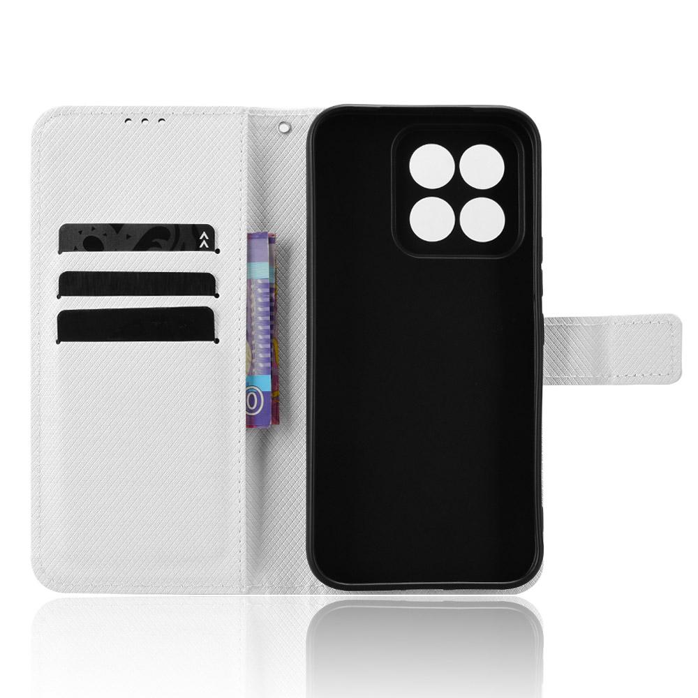 For Xiaomi 17 Max 5G Diamond Texture Leather Phone Case - White - EDA007067231A
