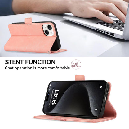 For Redmi K90 Pro Max/Poco F8 Ultra ABEEL Frosted Magnetic RFID Leather Phone Case(Pink)
