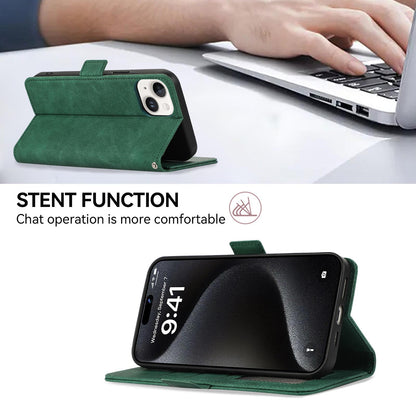 For Redmi K90 Pro Max/Poco F8 Ultra ABEEL Frosted Magnetic RFID Leather Phone Case(Green)