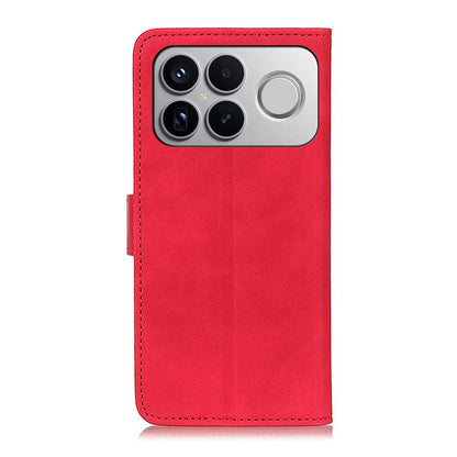 For Redmi K90 Pro Max/Poco F8 Ultra KHAZNEH Retro Texture Flip Leather Phone Case(Red)