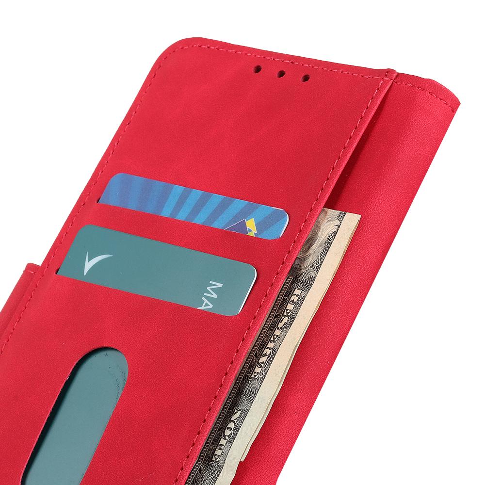 For Redmi K90 Pro Max/Poco F8 Ultra KHAZNEH Retro Texture Flip Leather Phone Case(Red)