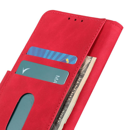 For Redmi K90 Pro Max/Poco F8 Ultra KHAZNEH Retro Texture Flip Leather Phone Case(Red)