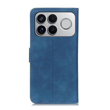 For Redmi K90 Pro Max/Poco F8 Ultra KHAZNEH Retro Texture Flip Leather Phone Case(Blue)