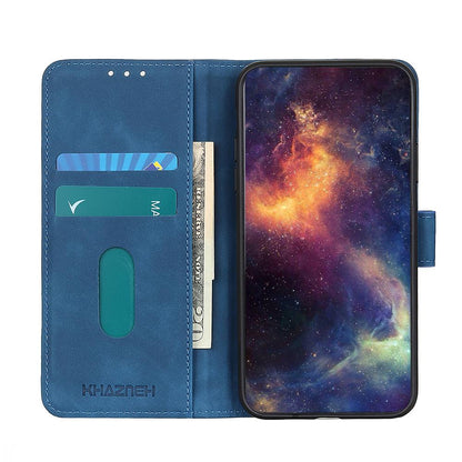For Redmi K90 Pro Max/Poco F8 Ultra KHAZNEH Retro Texture Flip Leather Phone Case(Blue)