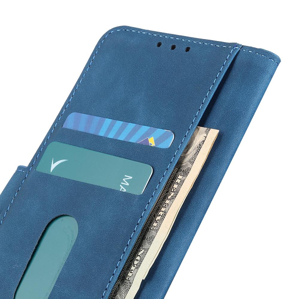 For Redmi K90 Pro Max/Poco F8 Ultra KHAZNEH Retro Texture Flip Leather Phone Case(Blue)
