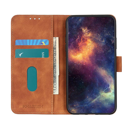 For Redmi K90 Pro Max/Poco F8 Ultra KHAZNEH Retro Texture Flip Leather Phone Case(Brown)