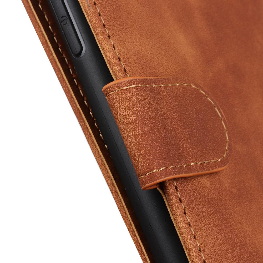 For Redmi K90 Pro Max/Poco F8 Ultra KHAZNEH Retro Texture Flip Leather Phone Case(Brown)