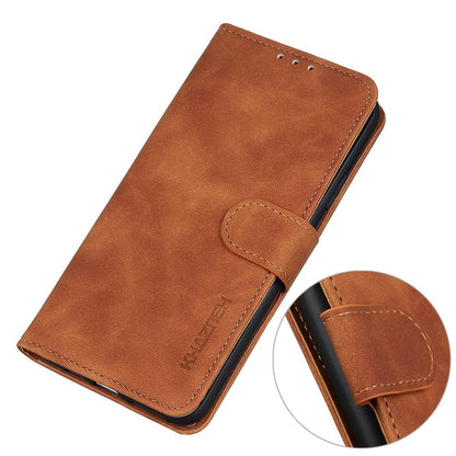 For Redmi K90 Pro Max/Poco F8 Ultra KHAZNEH Retro Texture Flip Leather Phone Case(Brown)