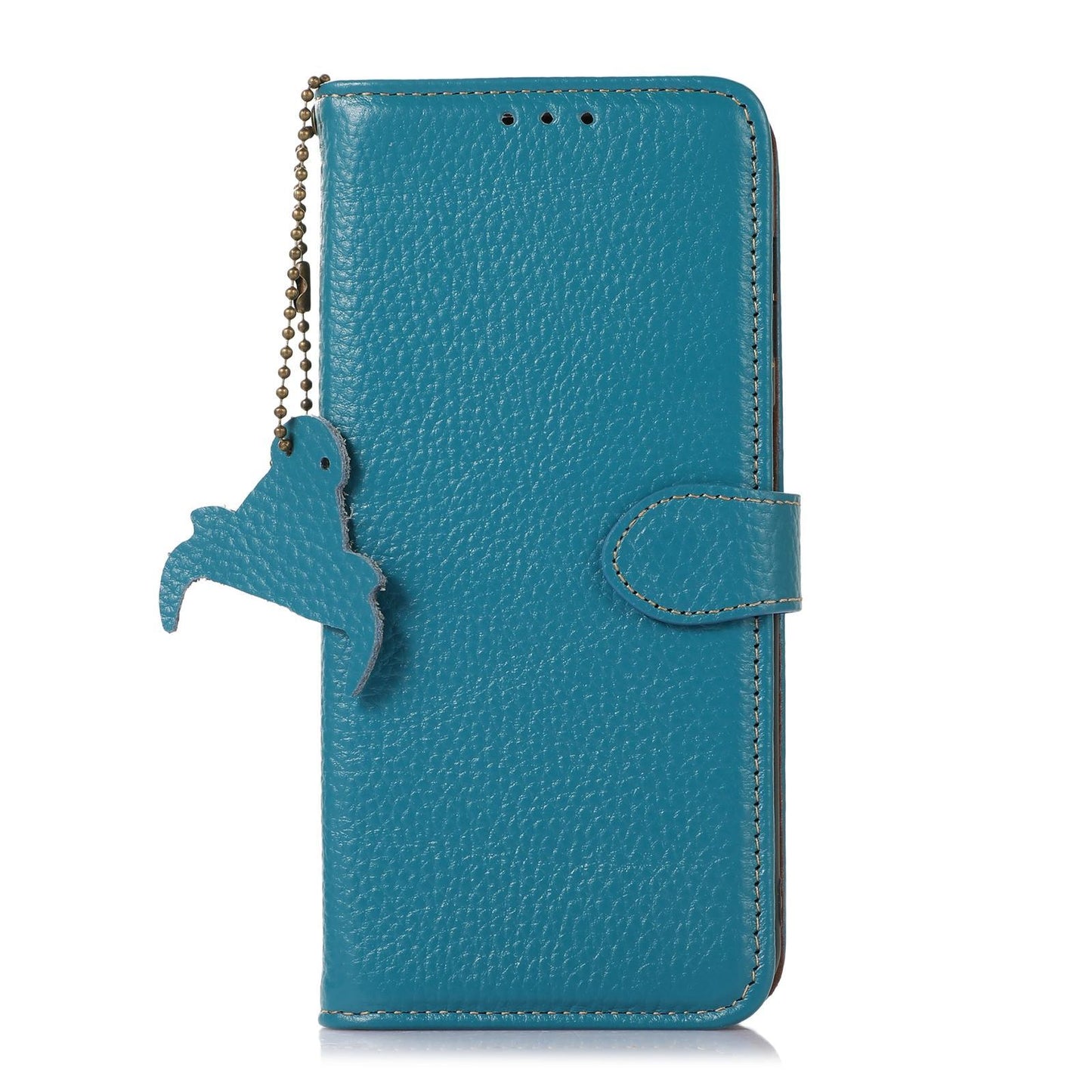 For Redmi K90 Pro Max/Poco F8 Ultra Genuine Leather Litchi Texture RFID Leather Phone Case(Blue)