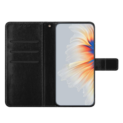 For iPhone 18 Pro Max Flower Embossed Leather Phone Case - Black - EDA007080810F