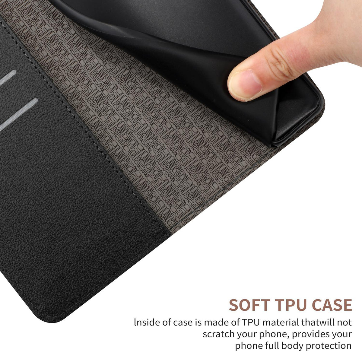 For Redmi Note 17 Pro 5G Global 163.5mm Rhombic Grid Texture Leather Phone Case - Black - EDA007086321E