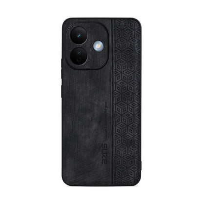 For Redmi Note 17 Pro 5G Global 163mm AZNS 3D Embossed Skin Feel Phone Case(Black)