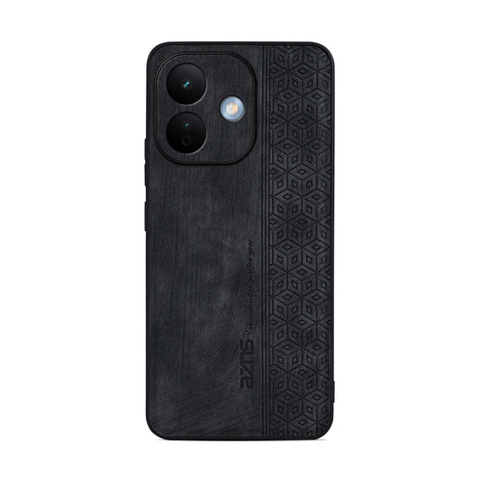 For Redmi Note 17 Pro 5G Global 163mm AZNS 3D Embossed Skin Feel Phone Case(Black)