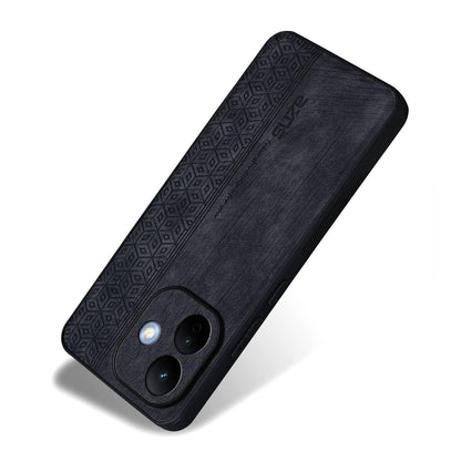 For Redmi Note 17 Pro 5G Global 163mm AZNS 3D Embossed Skin Feel Phone Case(Black)