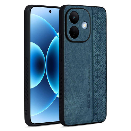 For Redmi Note 17 Pro 5G Global 163mm AZNS 3D Embossed Skin Feel Phone Case(Dark Green)