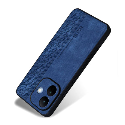 For Redmi Note 17 Pro 5G Global 163mm AZNS 3D Embossed Skin Feel Phone Case(Sapphire Blue)