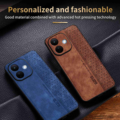 For Redmi Note 17 Pro 5G Global 163mm AZNS 3D Embossed Skin Feel Phone Case(Sapphire Blue)