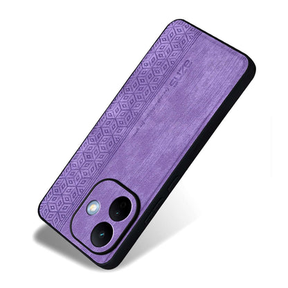 For Redmi Note 17 Pro 5G Global 163mm AZNS 3D Embossed Skin Feel Phone Case(Purple)