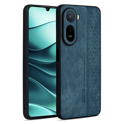 For Redmi A7 Pro 4G/5G 171mm AZNS 3D Embossed Skin Feel Phone Case(Dark Green)