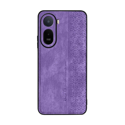 For Redmi A7 Pro 4G/5G 171mm AZNS 3D Embossed Skin Feel Phone Case(Purple)