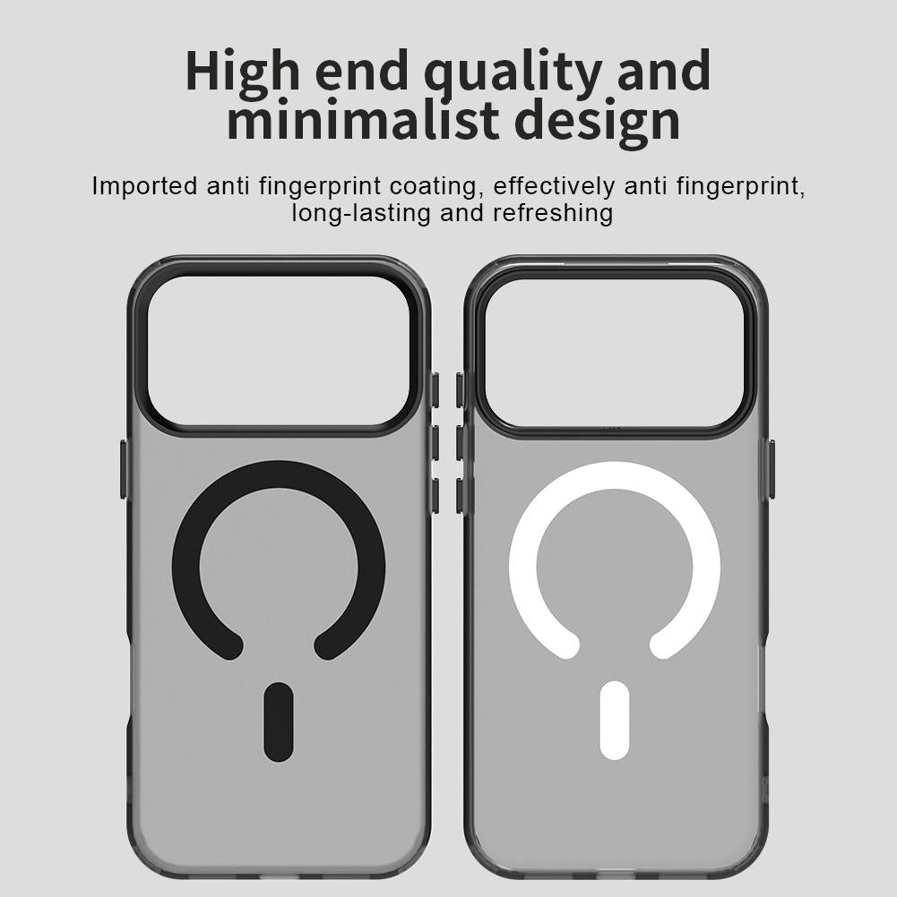 For iPhone 18 Pro C-type Candy Magsafe PC Hybrid TPU Phone Case - Black - EDA007087732C