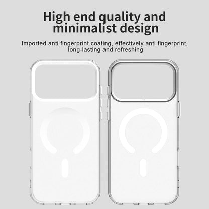 For iPhone 18 Pro Max C-type Candy Magsafe PC Hybrid TPU Phone Case - White - EDA007087733A