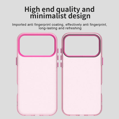 For iPhone 18 Pro Max Candy PC Hybrid TPU Shockproof Phone Case - Red - EDA007087826D
