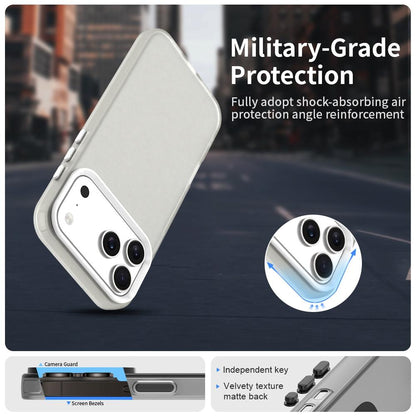 For iPhone 18 Pro Candy PC Hybrid TPU Shockproof Phone Case - White - EDA007087827A