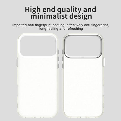 For iPhone 18 Pro Candy PC Hybrid TPU Shockproof Phone Case - White - EDA007087827A